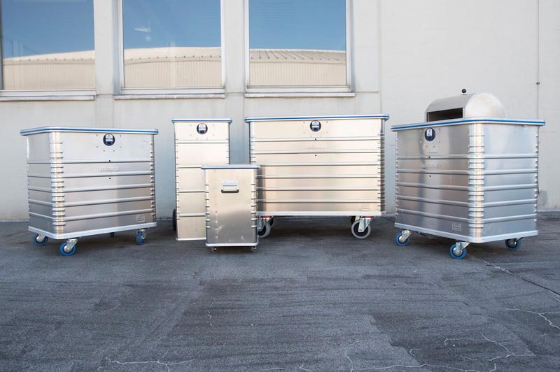 Sicherheitsbehälter – nur durch Spezialfahrzeug entriegelbar REISSWOLF Sicherheitsbehälter mit elektronischer Verriegelung – manipulationssicher & rückverfolgbar