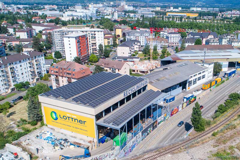 Recyclingpark der Lottner AG in Basel – Entsorgung und Aktenvernichtung mit REISSWOLF Basel