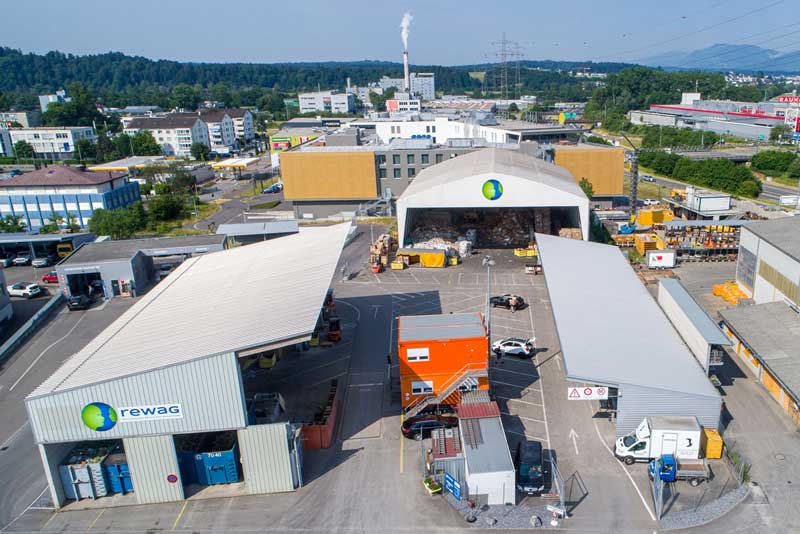 REWAG Recyclingzentrum im Aargau – Wertstoffverwertung und nachhaltige Entsorgung in der Region